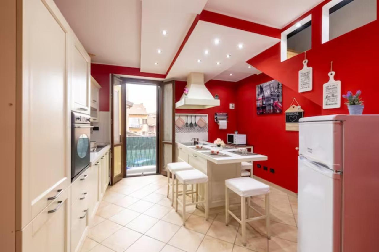 Apartament Leonardo Academy In 5' - Parcheggio Gratis - Laghi & Wi-Fi Sesto Calende Zewnętrze zdjęcie