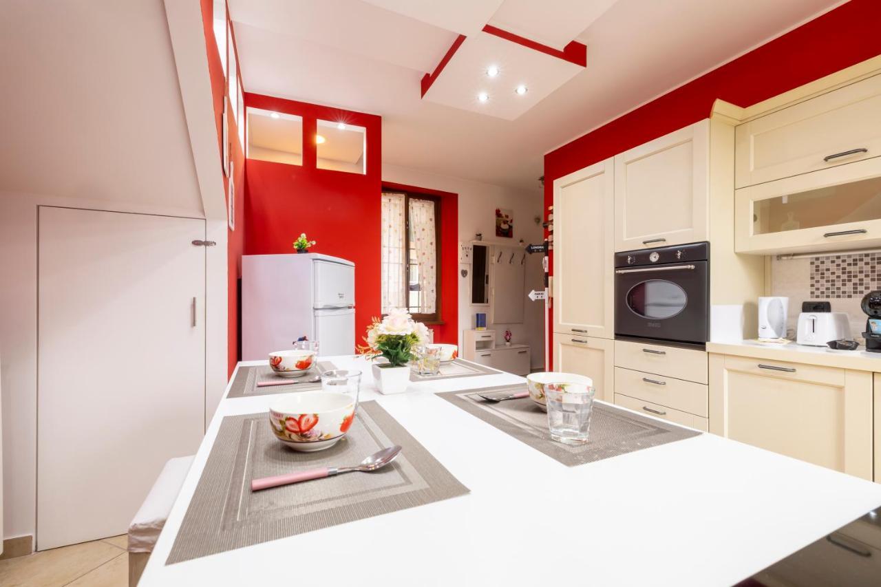 Apartament Leonardo Academy In 5' - Parcheggio Gratis - Laghi & Wi-Fi Sesto Calende Zewnętrze zdjęcie